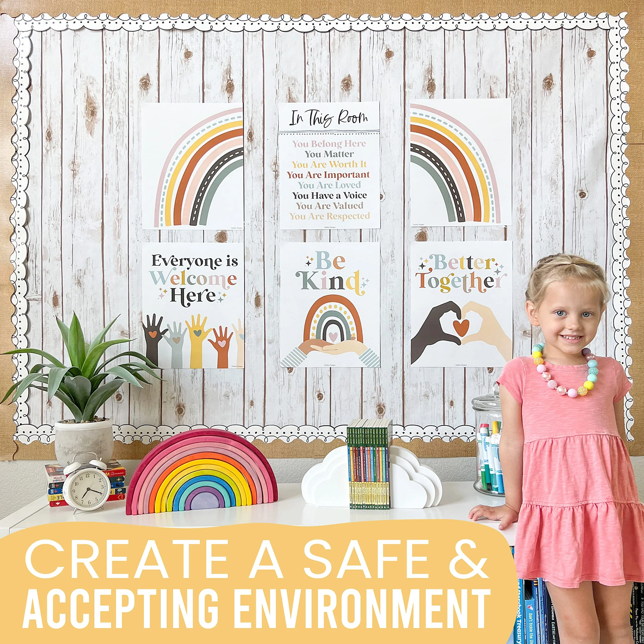 Everyone Belongs Kindness Kit: Boho 6 Poster Pack - Image 2